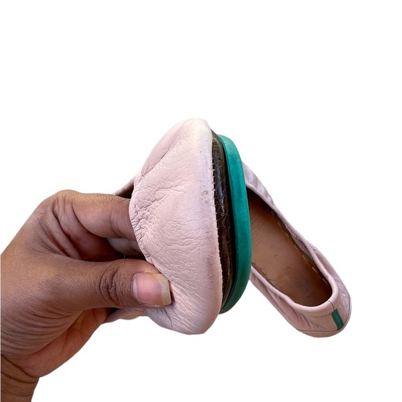 COPY - Ballerina Pink Leather Tieks Ballet Flats Size 7 - Picture 6 of 16